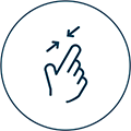Pictogram – handmatige taken minimaliseren